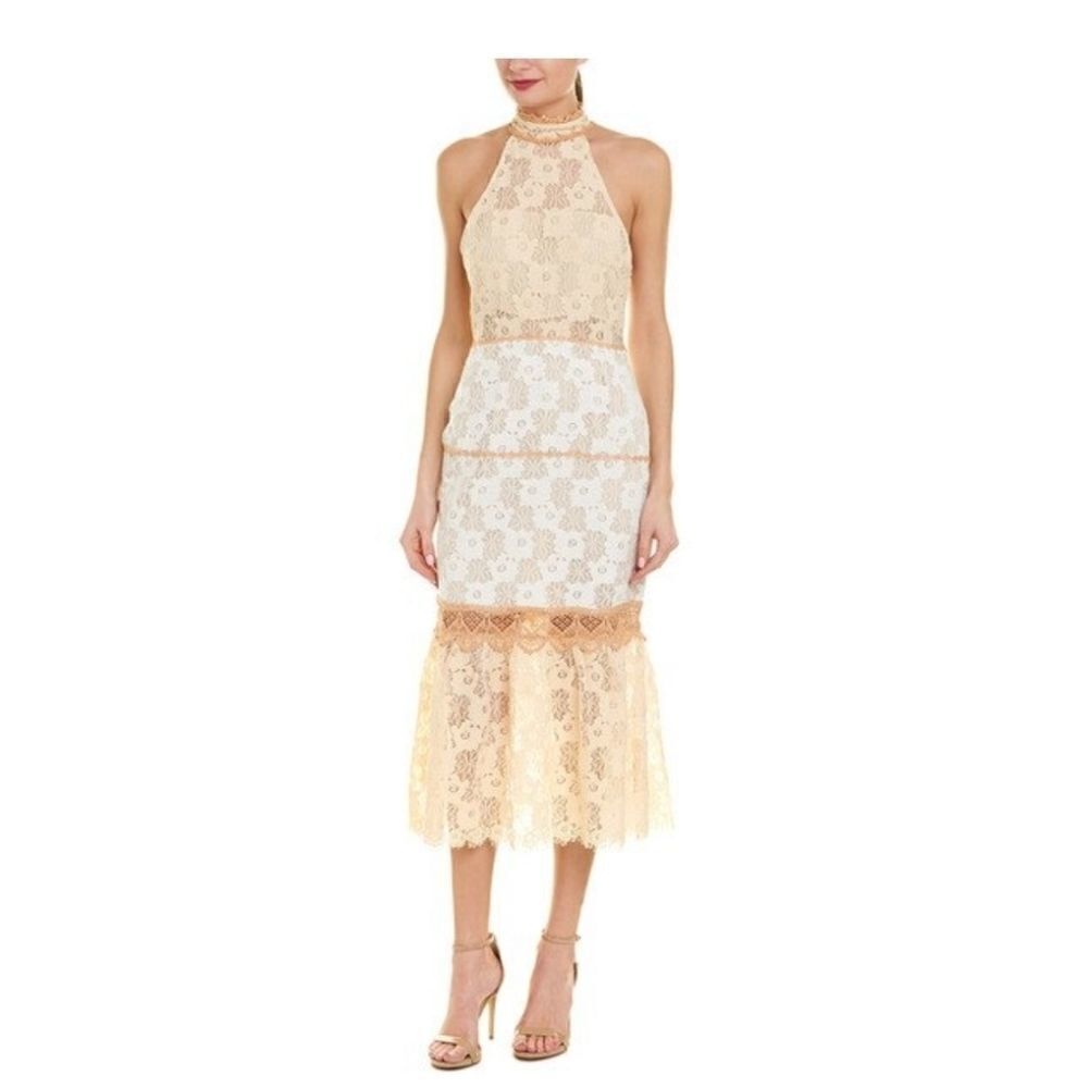 Anthropologie foxiedox lace dress 